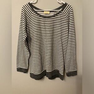 Bobbie Brooks Striped Long Sleeve Top | XL